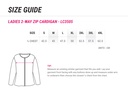 WOMENS ZIP CARDIGAN- LC3505
