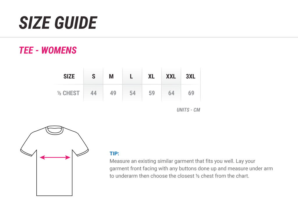 GAS Ladies Pink Tee