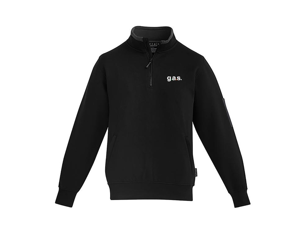 GAS Brushed Fleece Pullover - Mens
