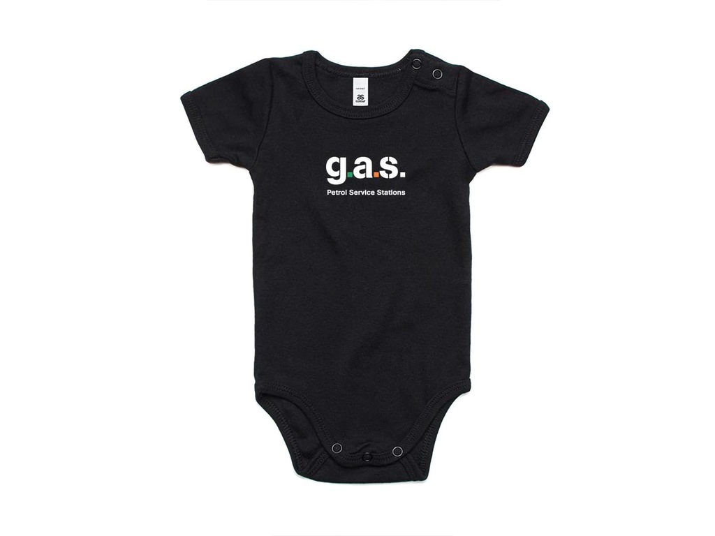 GAS Baby Onesie - Black
